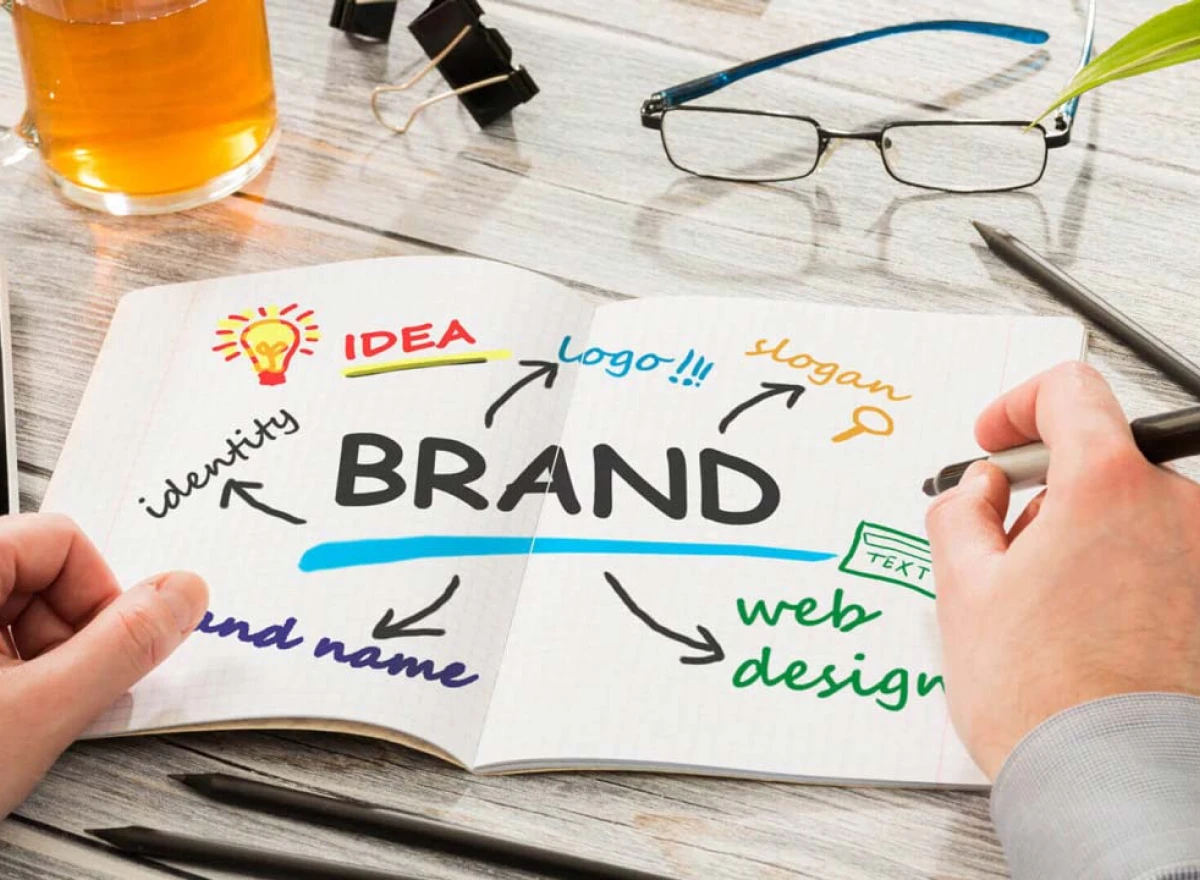 Visual identity design and brand messaging
